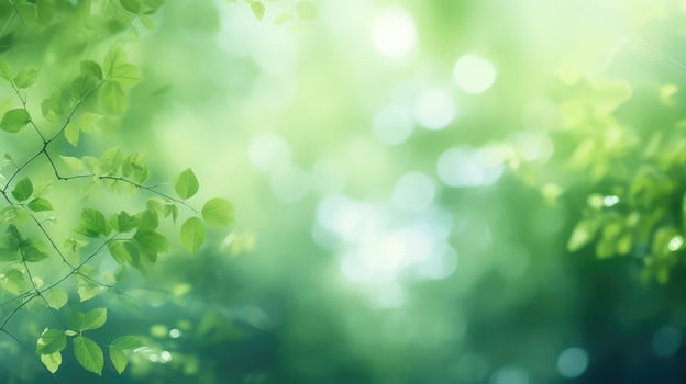 foliage green blur background photo