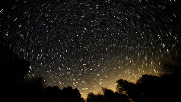 exposure black background stars photo