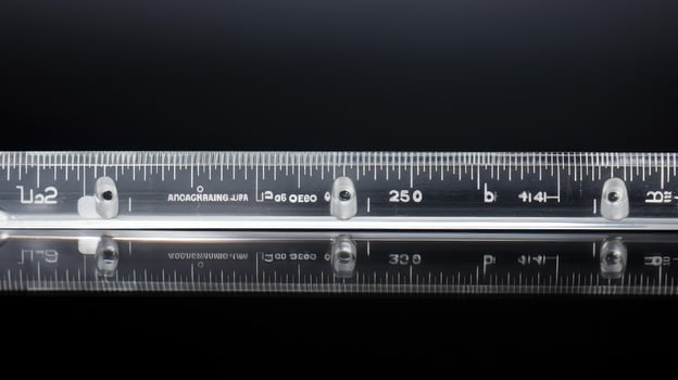 ruler clear plastic texture photo