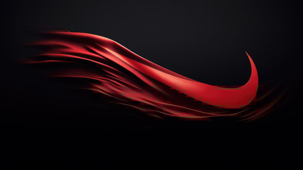 shirt red swoosh photo