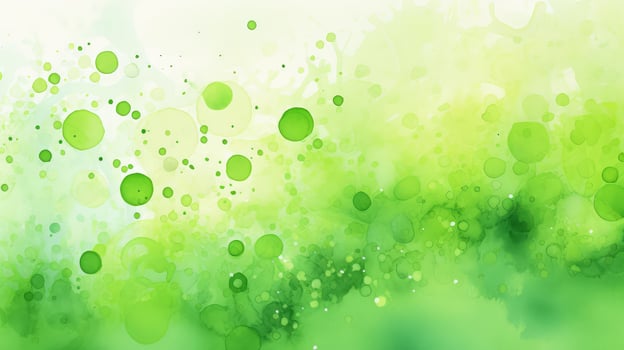 drips green water color background photo
