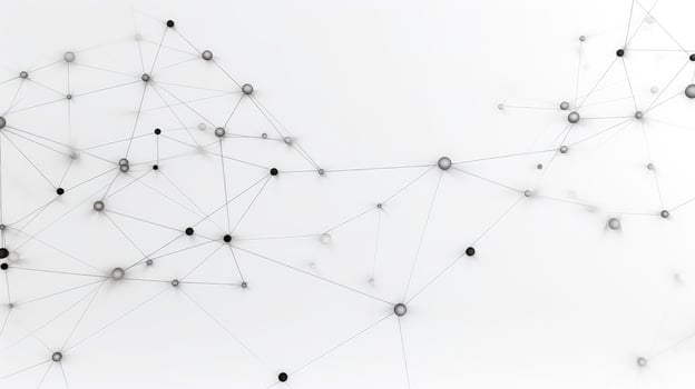 lines network white background photo