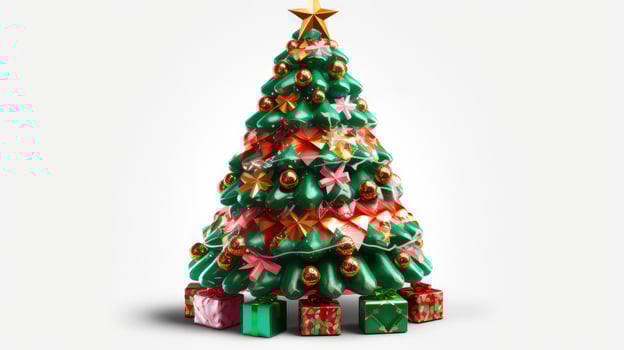 decorations christmas tree transparent background photo