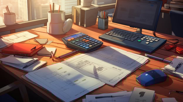 ready school desk background photo