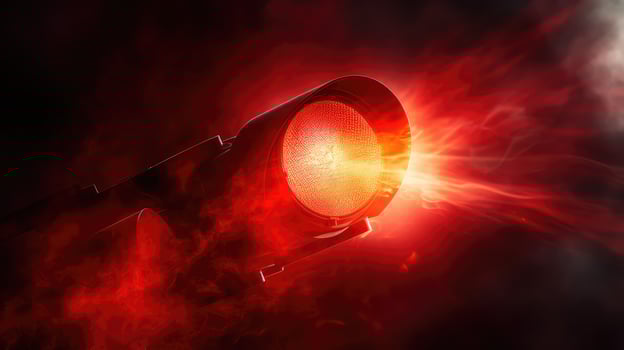 lens red light flare photo
