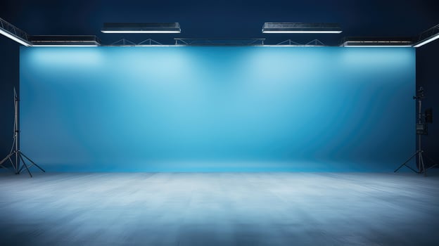 effect studio background blue photo