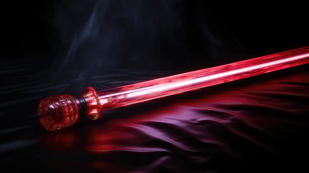 force red light saber photo