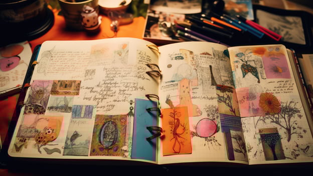 doodles handwriting texture photo