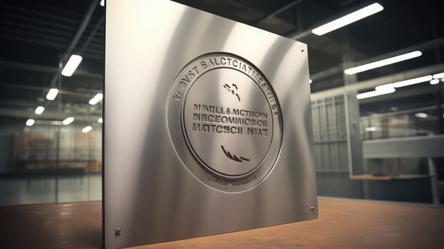 craftsmanship etched metal photo