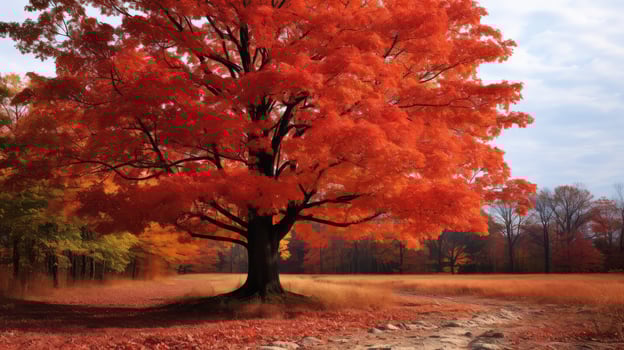 leaves northern red oak tree photo