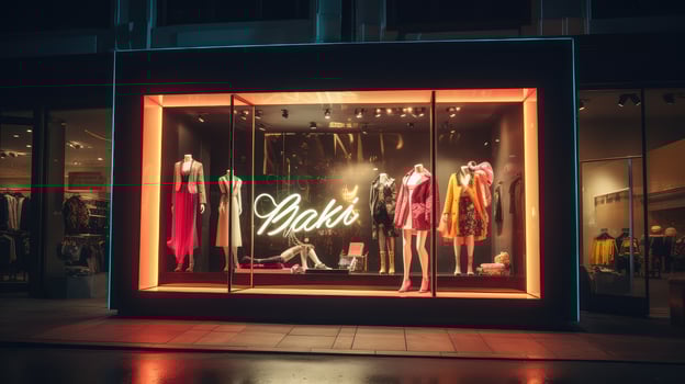 boutique neon box photo