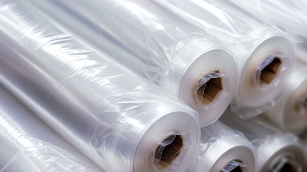 grocery plastic bag roll photo