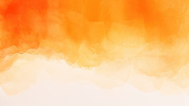 vibrant orange water color background photo