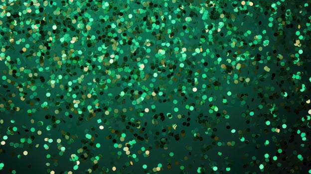 shades green confetti background photo