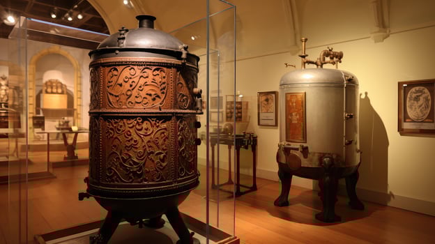 historical old water heater photo