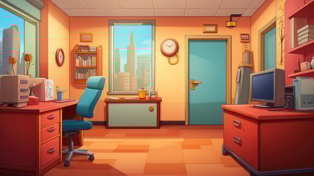 patient cartoon medical office photo