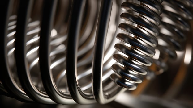 elasticity metal spring photo