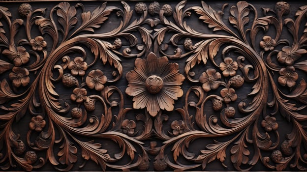 wooden ornate texture photo