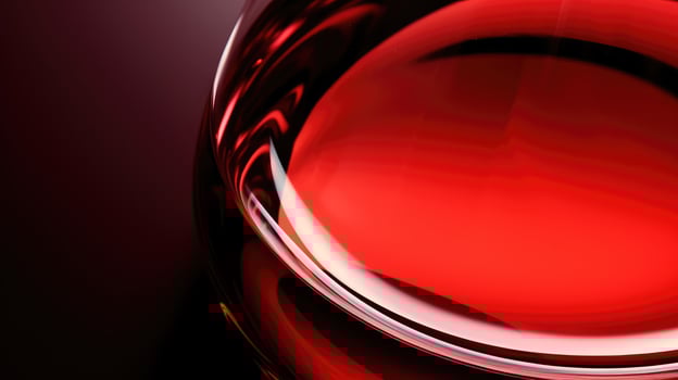 red glass liquid photo