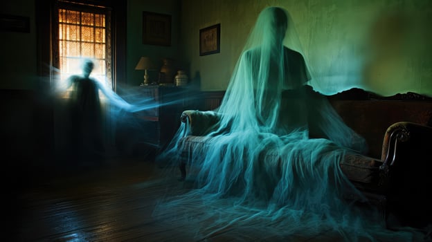 phantom haunted house monsters photo