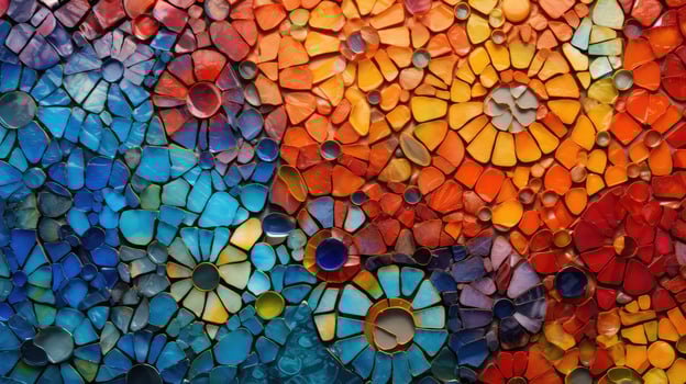 patterns colorful wall backgrounds photo
