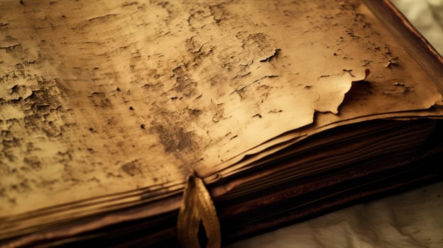 weathered old book paper texture photo