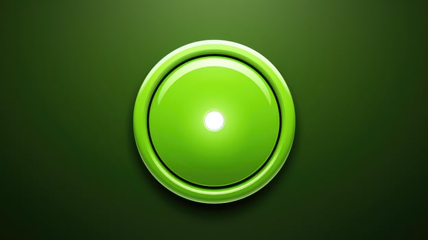clean green download button photo