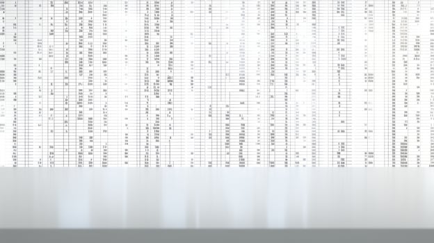 spreadsheet data background white photo