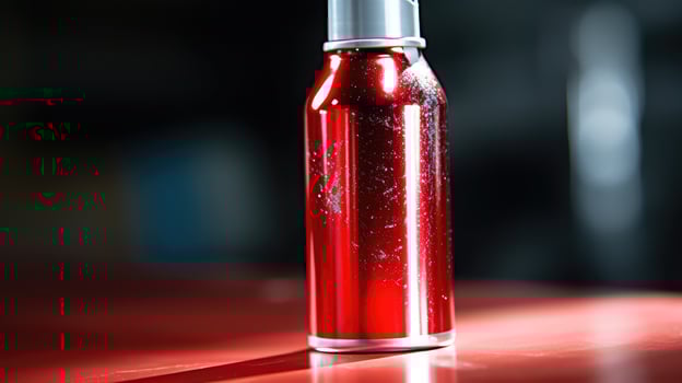 hairspray aerosol bottle photo