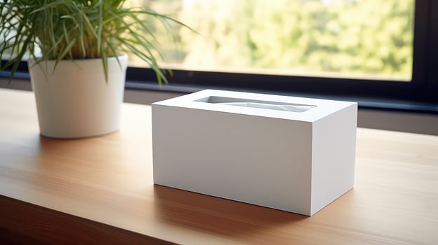 sleek tissue box photo