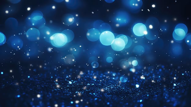 up blue lights background photo