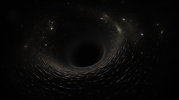 universe black hole graphic photo