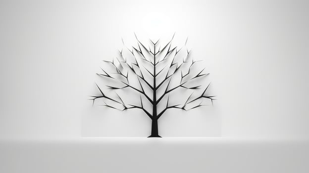 contemporary modern tree illustration photo