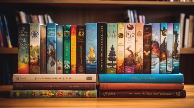 wooden chapter book photo