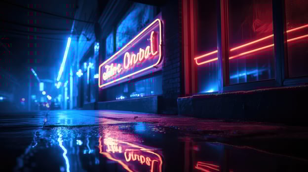 ethereal blue light effect photo