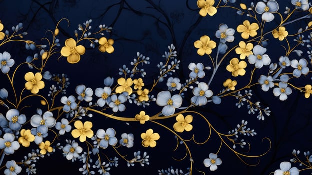 decor black and yellow christmas photo