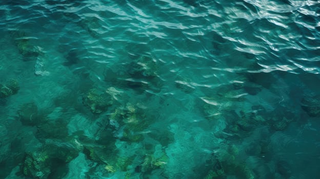 emerald ocean water texture photo