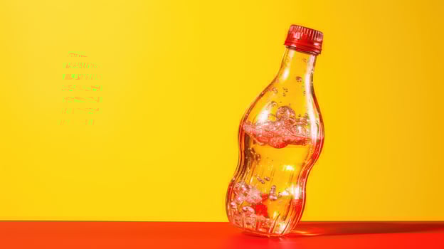 plastic bottle with cap photo