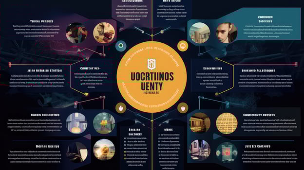 course infographic table of contents photo