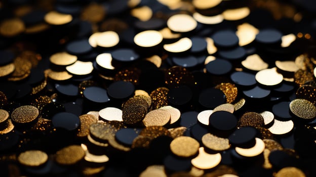 confetti black background textures photo