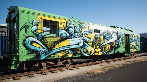 symbols green graffiti photo