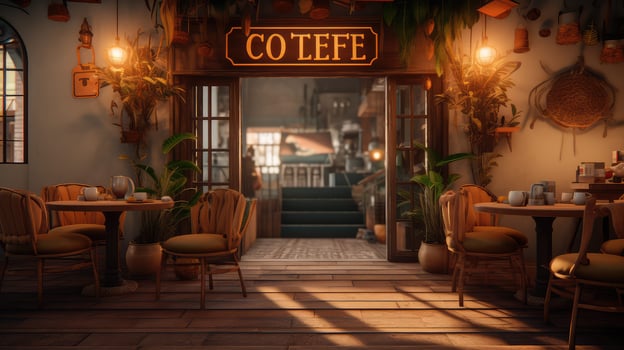 atmosphere welcome coffee photo