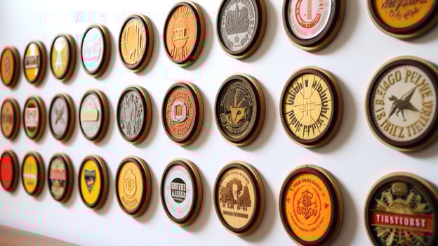 diy beer coaster photo