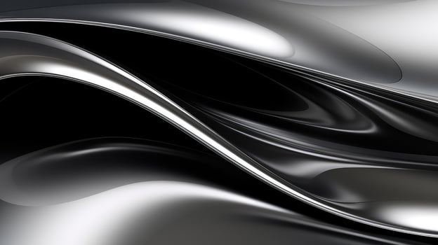 chrome smooth metal texture photo