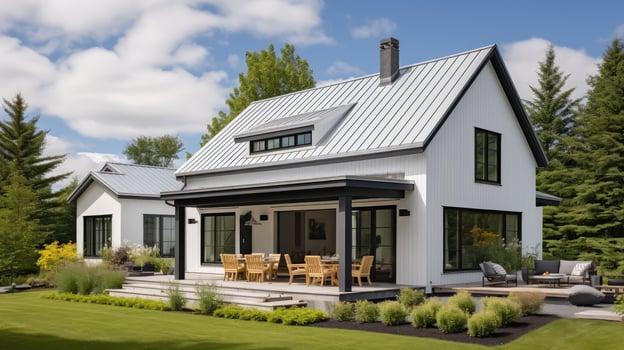 roof new england houses photo
