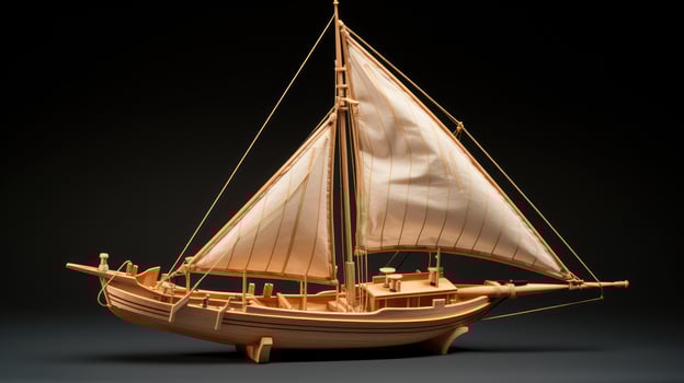 model balsa wood photo