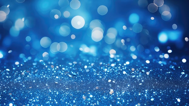 light sparkle blue background photo