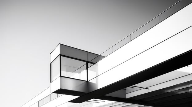 architecture white bokeh background photo