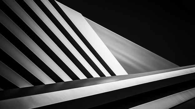 drivers black and white diagonal stripes photo
