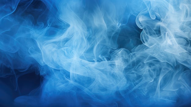up blue smoke texture photo